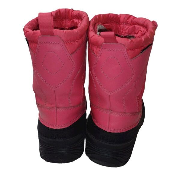Girls North Face Alpenglow Waterproof Snow Boots with Thermofelt Liners Size US5 - Picture 5 of 12